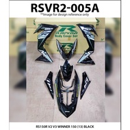 Rapido Cover Set Assembly RS150R V2 V3 Winner 150 (13) Yellow White/Blue Red Silver Black(Sticker Tanam)