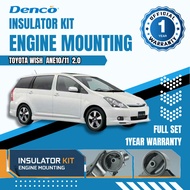 DENCO ORIGINAL - TOYOTA WISH 2003-2006 ANE10/ANE11 2.0 "INSULATOR KIT ENGINE MOUNTING"'