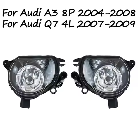 For Audi A3 8P 2004 2005 2006 2007 2008 Q7 4L 2007 2008 2009 Fog Lamp Front Bumper Anti Fog Light 8P