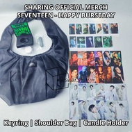 [READY NEW OFFICIAL] SHARING SEVENTEEN - 5th HAPPY BURSTDAY Official MerchAlbum [Acrylic Keyring Set