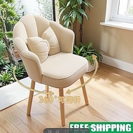 【In stock】Rotatable Household Computer Chair Backrest Makeup Chair Girls Bedroom Chair Influencer Dr