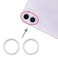 2ชิ้นห่วงป้องกันโลหะเลนส์กระจกกล้องมองหลังสำหรับ iPhone 11 (สีดำ)