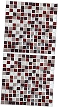 PRETYZOOM 2 Sheets Mosaic Stickers Sticker Tiles for Kitchen Wall Peel and Stick Tile Tile Stickers Mirror Stickers Diy Mirror Wall Tiles Wall Decal Sticker Pu Glue Brick 3d Decorations