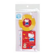 SANRIO - Hello Kitty 日版 CD + CD封套 造型 Memo Pad 連 信封 套裝 備忘錄 便條紙 日本製 KT 凱蒂貓 吉蒂貓 (2021復古音樂設計文具系列)