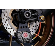 WR3 DESIGN MT09 P34 BRACKET SPECIAL SCREW BLACK SILVER 100% ORIGINAL SAFETY NUT KEY LOCK TRACER GT 2