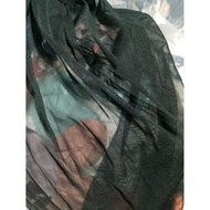 Mesh Fabric ️ 5KILOS ️ Black/navy blue color mix