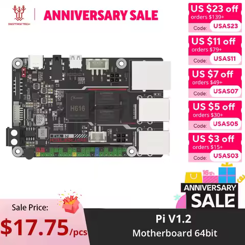 BIGTREETECH BTT Pi V1.2 Control Board VS Orange Pi Raspberry Pi 3D Printer Motherboard 64bit 3D Prin