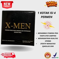 permen x-men 1 box isi 4 pcs permen stamina buat pria dewasa