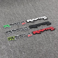 Suitable for Ford RAPTOR Car Logo RAPTOR SVT Decorative Sticker fx4 F150 Modified Metal Car Sticker 