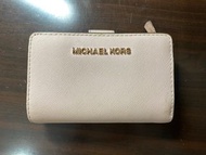 Michael Kors粉色短夾