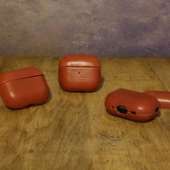 Airpods 3/Pro/Pro2 真皮保護殼 可客製化燙金名字