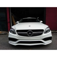 Mercedes W205 AMG C63 PP Front Bumpers Bodykit