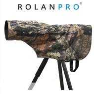 ◘﹊♗arinola ROLANPRO Rain Cover Raincoat for Telephoto Lens Rain Cover/Lens Raincoat Army Green Camou