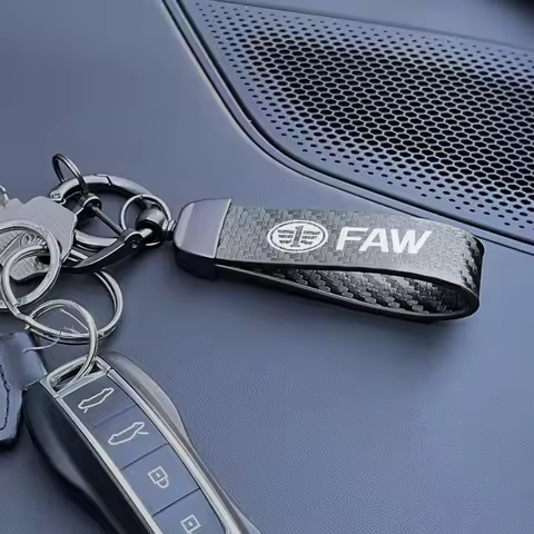For FAW V5 X80 B50 Besturn X40 T77 V2 Vita F5 V70 D60 J6 F1 V80 B70 R7 N5 N7 B30 T33 Car Keychain Ca