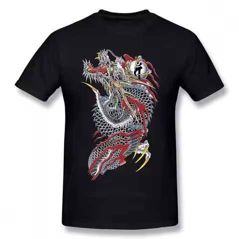 Yakuza T Shirt Yakuza T-Shirt 100% Cotton Tee Shirt Man Fun Casual Short-Sleeve Printed Tshirt Guys 