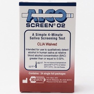 AlcoScreen Saliva Alcohol Level Screen DIY Home Test Kit - one test kit #AllOnDemand