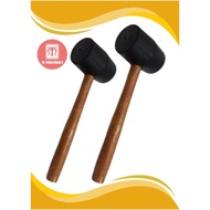 Black Rubber Hammer with Wooden Handle | Ceramic Hammer | Rubber Hammer