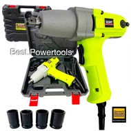 XCORT บล็อกไฟฟ้าขนาด 1/2 นิ้ว (4หุน) 300W แถมลูกบล็อก 4 ขนาด 17,19,21,22 mm พร้อมกระเป๋าอย่างดี ถูกท