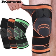1PCS Fitness Knee Support Braces Elastic Nylon Sport Compression Knee Pad Sleeve for Basketball Volleyball Running Cycling