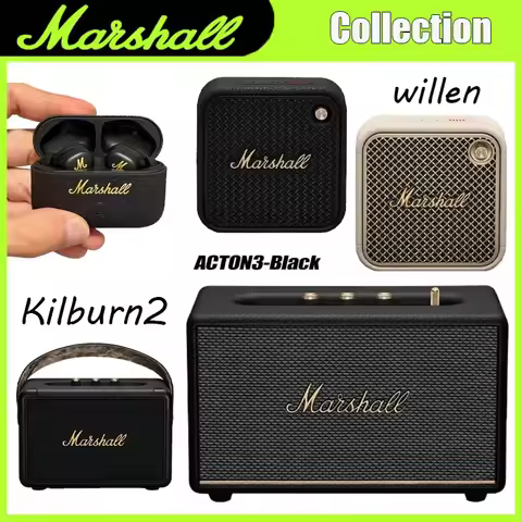 Marshall ACTON 3 Portable Bluetooth Speaker Wireless Stereo Speaker Kilburn II Home Audio Mini Speak