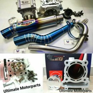 Y15ZR Racing Set Leo Racing Superhead 22x25MM with Racing Block 63MM Limited Edition Leo 32MM Exhaus