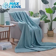 澳洲Simple Living 勁涼MAX COOL降溫涼被-150x210cm(深藍+灰)