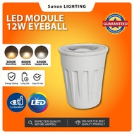 LED Module 12W Bulb Eyeball LED Spotlight Ceiling Light Replacement GU10 MR16 bulb