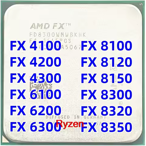 Used AMD FX-8350/FX-8320/FX-8300/FX-8150/FX-8120/FX-8100/FX-6300/FX-6200/FX-6100/FX-4300/FX-4200/FX-
