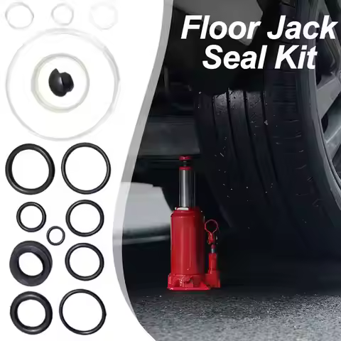 15pcs Hydraulic Jack Oil Seal Rings Small O-ring Horizontal 3 TON Repair Kit Sealing Ring Steel Ball