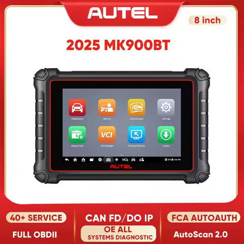 2025 Autel MaxiCOM MK900BT MK900 BT Android 11 Автомобильные диагностические инструменты OBD2 сканер