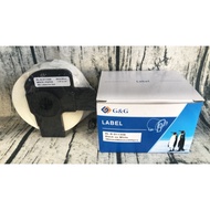 Kaohsiung-Jiang An Information DK-11208/DK11208 Sub-Factory Continuous Label Tape (38mm x 90mm Black