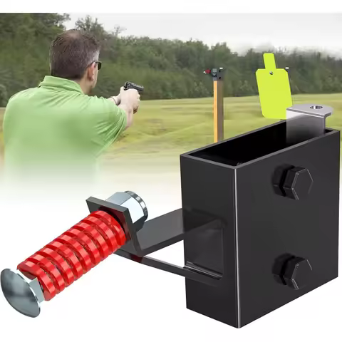 2x4Shooting Target Stand Brackets Target 2x4 Steel Hanger AR500 Holders for Shooting Steel Gong Targ