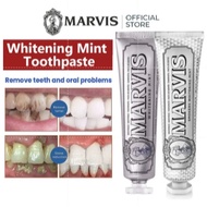 Beli 3 Percuma 1Marvis Toothpaste whitening mint pemutih gigi marvis teeth Sensitive Teeth Gum Repai