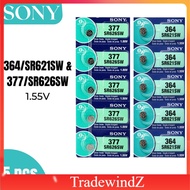 🔥 Sony 371 / 377 / 364 / SR920SW / SR626SW / SR621SW Silver Oxide 1.55v Battery Coin Cell Button Cel