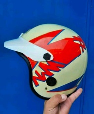 Helm helmet pelindung kepala helem lawas jadul rxk rxs rx king kobra rx king cobra 1983-1994 F1ZR Fi