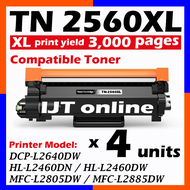 Compatible Drum / Toner For Brother DR2560 DR-2560 TN2560 TN-2560 TN2560XL DCP-L2640DW DCP L2640DW D