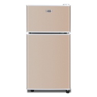 34.4*40.5*69.8cm 55L DOUBLE DOOR GOLD EMAS FRIDGE Home House use big besar Multi tiga pintu Purpose 