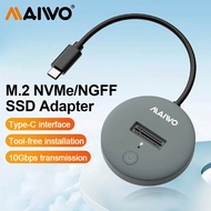 MAIWO SSD Enclosure NVME Docking Station NVMe M.2 SSD Casing USB-C 10Gbps support size 2230 2242 226