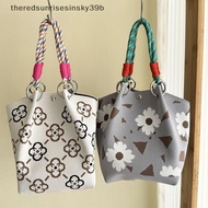 (the) Butterfly Knitted Buet Bag Women's Fashion Handbag Versatile Knitted Wrist Bag Shopping Handba
