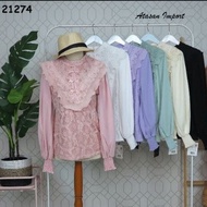 Imported brocade top 21274 vns