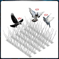 33cm Bird Repellent Mat Spikes S/Steel Animal Repeller Chase Birds Device Dashboard