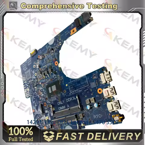 14291-1 Laptop Motherboard For DELL Latitude 3470 3570 with i3 i5 i7 CPU CN-0P5M6K 0YKP8M 0VWFGF XHX