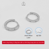 Tyche Moon women's earrings, Korean style, youthful style, suitable for wearing to school, going out