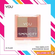 Y.O.U YOU MAKE UP THE SIMPLICITY Eye Shadow Quad