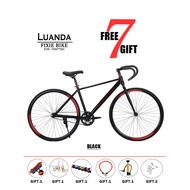 LUANDA Fixie Bikes Steel Frame Bike Road Bike Alloy Wheels 700×23c