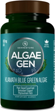 Genrestore: Natural AFA Stem Cell Celulas Madres Klamath Blue - Green Algae More Effective Than Spir