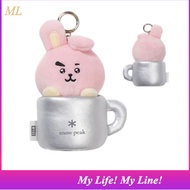 ML1 SNOW PEAK S26MUF-SU16 SI BT21 COOKY KEYRING K-FASHION