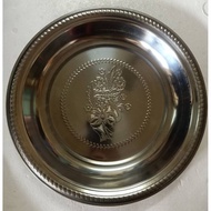 round tray talam dulang bulat pinggan hidang nasi arab air minuman makanan kuih
