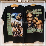 [ DENNIS RODMAN ] Bas as i waana be เดนนิส รอดแมน เสื้อบาส เสื้ือกีฬา Chicago Bulls papamama vintage