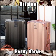 DB3 【24H Shipping】Traveling Luggage Trolley Case Password Suitcase Aluminum Frame Luggage Large Capacity 20/22/24/26/28 Inch